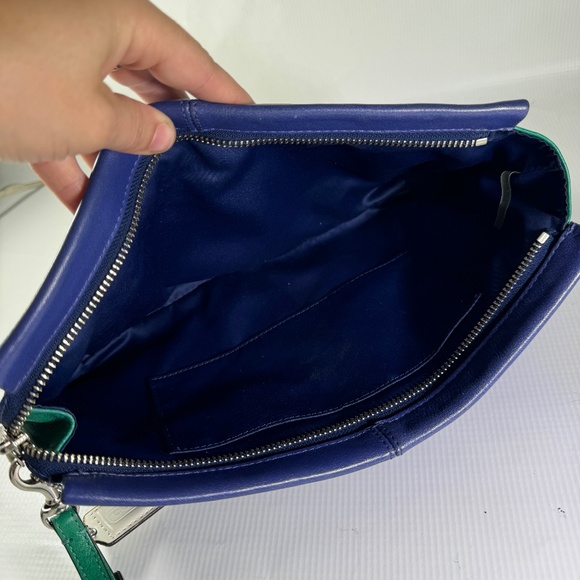 Coach Color Block Clutch/Wristlet - Picture 4 of 5